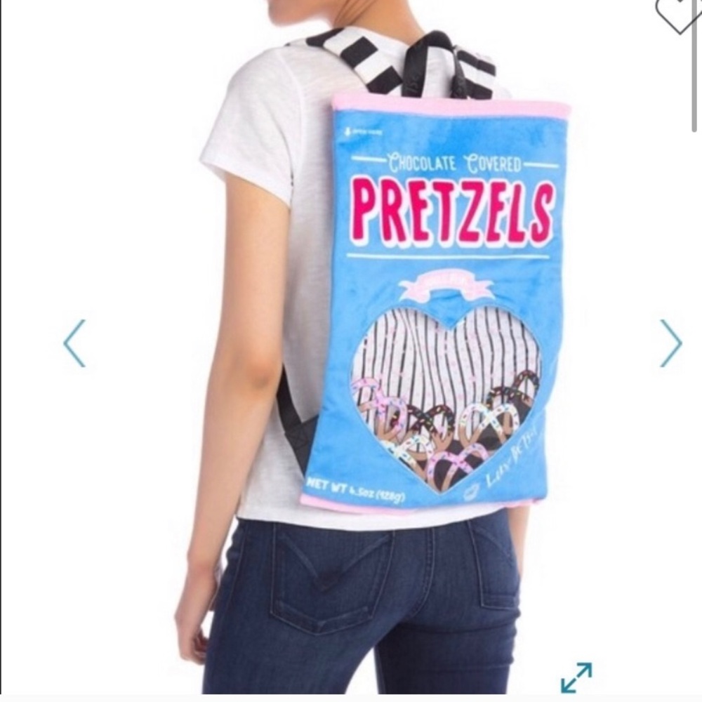 Betsey Johnson Pretzel Backpack Beach Bag